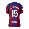 Officiële Voetbalshirt + Korte Broek FC Barcelona Christensen 15 Thuis 2023-24 - Kids